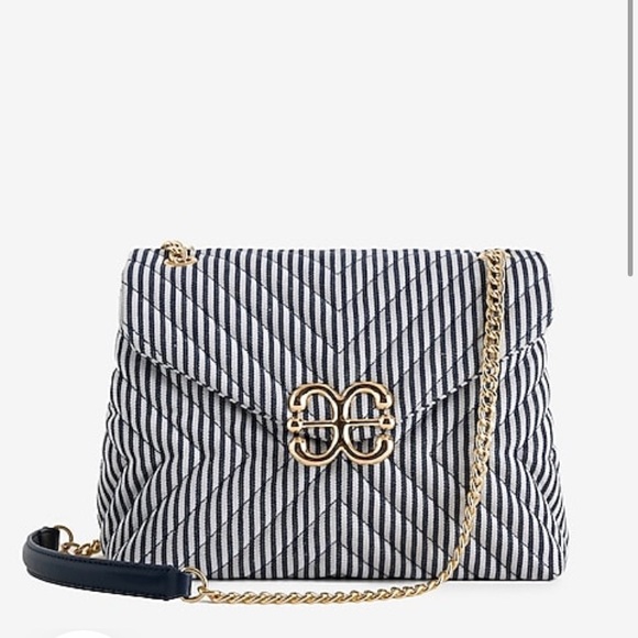 New with tags! Express Quilted Nautical Crossbody Bag - Picture 2 of 3